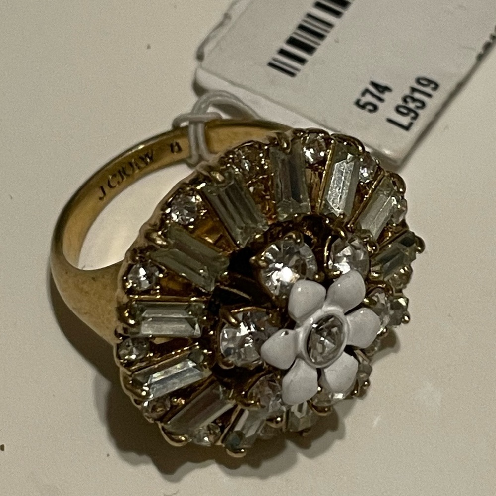 J Crew Flower Ring